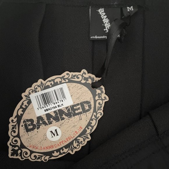 Black Pleated Wrap Mini Skirt - Picture 5 of 5